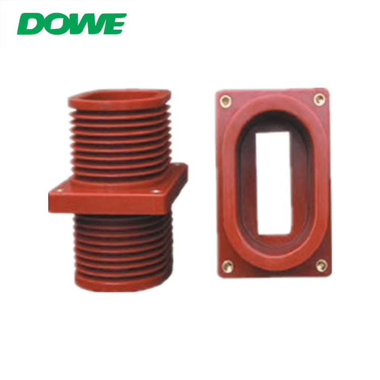 YUEQING DOWE indoor red epoxy resin bushing for 11kv switchgear