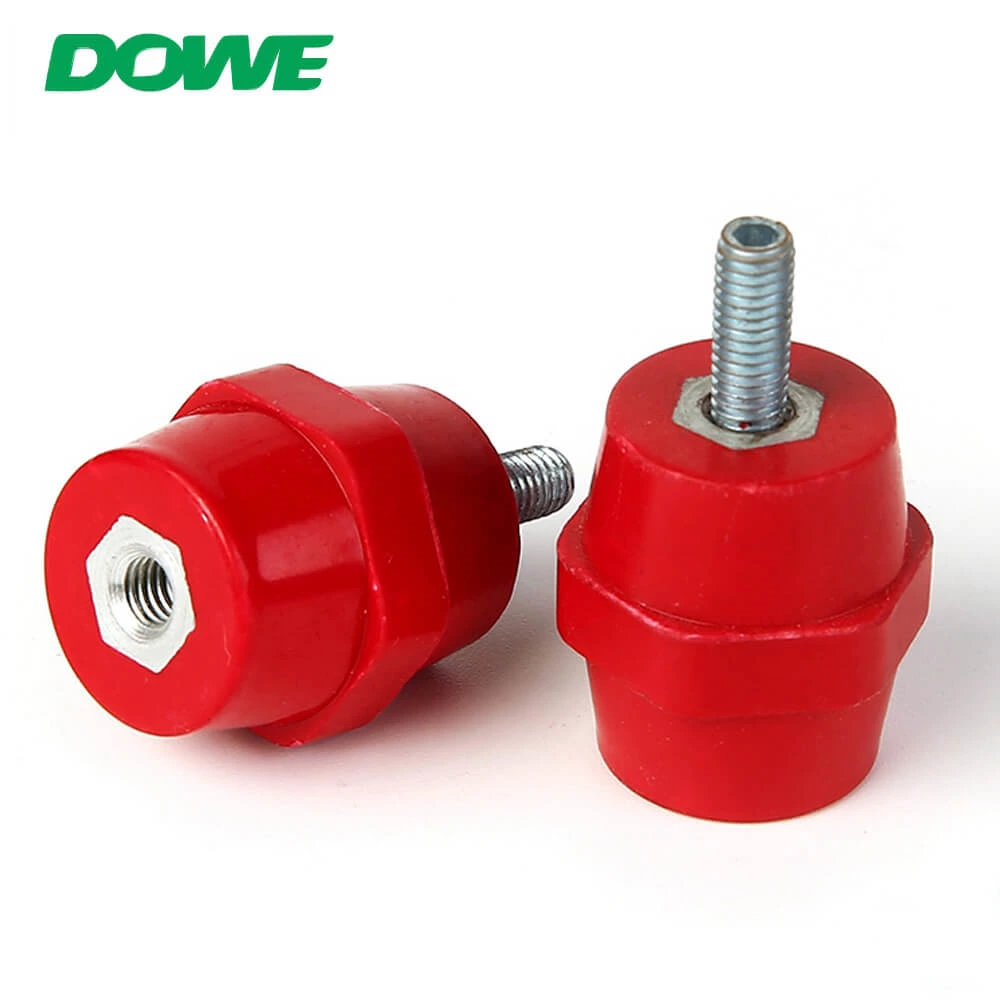 Electric Plastic Insulator male to female SEP2522 DMC Hexagonal Low Voltage Bus Bar Support Insulator With Bolt