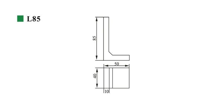 Insulator Support Frame L85-3 Busbar Insulator Clamp