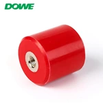 Bus bar Insulator Spacing Holder MNS Cylindrical Red Insulator Support Customized Plastic Insulator Price