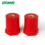 DOWE SB30X50M8 Copper Busbar Insulator Battery Connectors Rubber Insulated Terminal