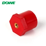 DOWE SB40X40 M8 Battery Red Round Hexagon Screw Busbar Insulators