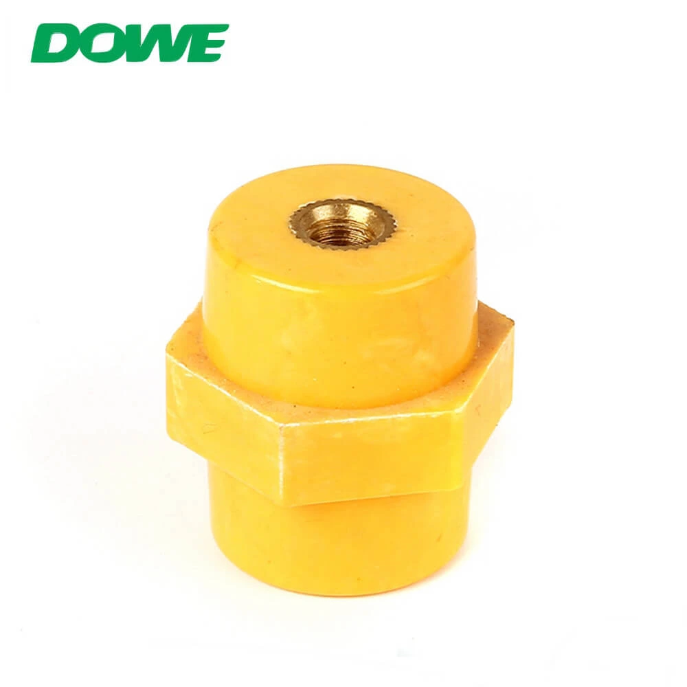 Low Voltage Busbar Support Insulators SEP2522 M6 Insulator DMC Busbar Support Insulation Spacer Holder