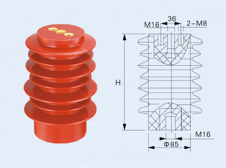 DOWE 10KV High-Voltage High Tensile Strength Insulator