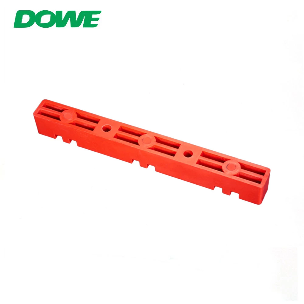 DOWE Glassfibre Red Insulation Clamp 6D3 Bus Bar Insulation Support For Low Voltage Switchgear