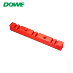 Electric Insulation Clamp Low Voltage Busbar Standoff Insulator 10S3 Red Busbar Support For Three Phase