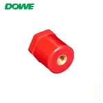 DOWE SB30X35 Electrical Insulated High Quality Copper Screw Epoxy Resin Fiberglass Low Voltage Bus Bar Insulator Support Insulator