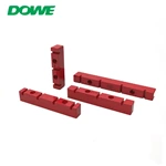 DOWE Glassfibre Red Insulation Clamp 6D3 Bus Bar Insulation Support For Low Voltage Switchgear