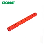 Thermoplastic Insulator Factory 8S4 Red Electric Insulation Clamp Busbar Insulator Support Stock