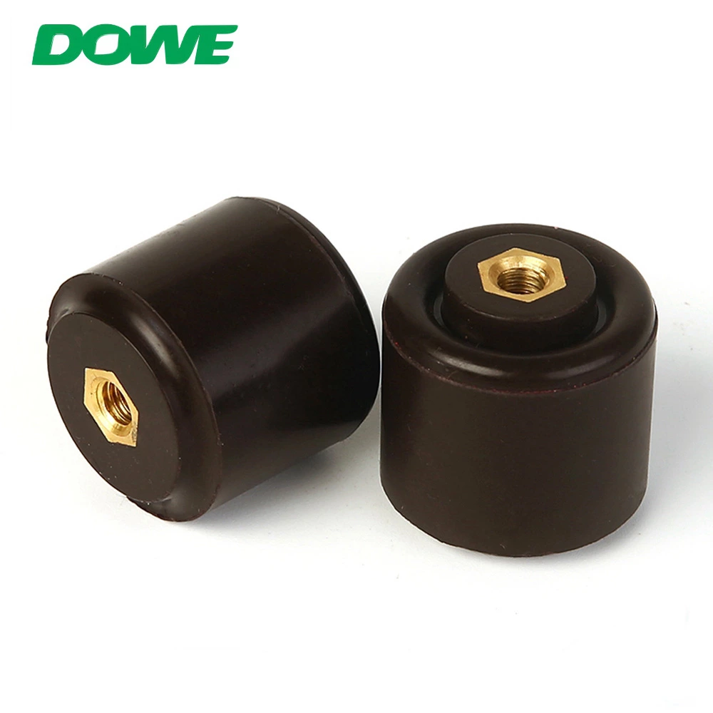 DOWE 6KV 30x30 Porcelain Insulator Stand off for Electric Power Low-Voltage Insulators