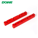 Customized Single Bus Bar Insulator 6D4 Red Electric Insulation Clamp Factory