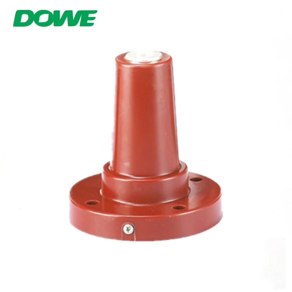 12kV 630A Epoxy resin round connecting bushing European Accessories Unilateral Casing