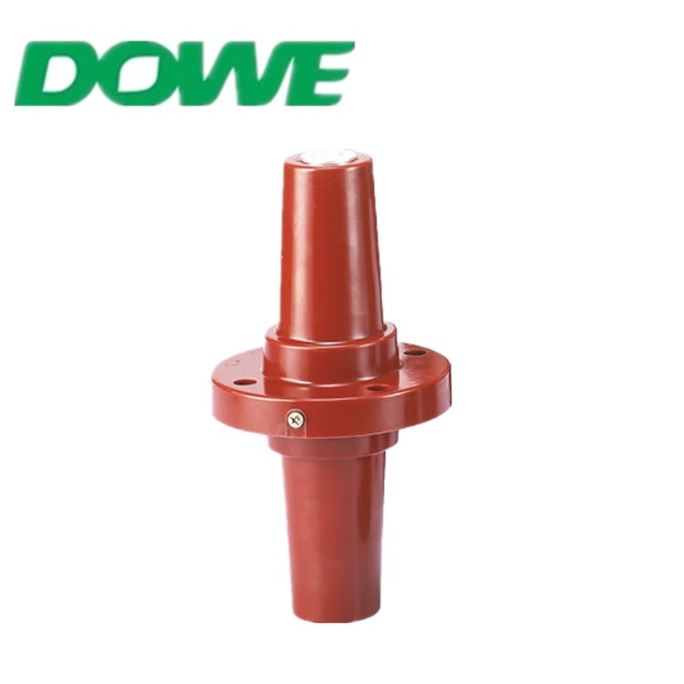 DOWE DJTG-12/24KV/630A High Quality European Type Butt Bushing Insulator For High Voltage Electric Equipment