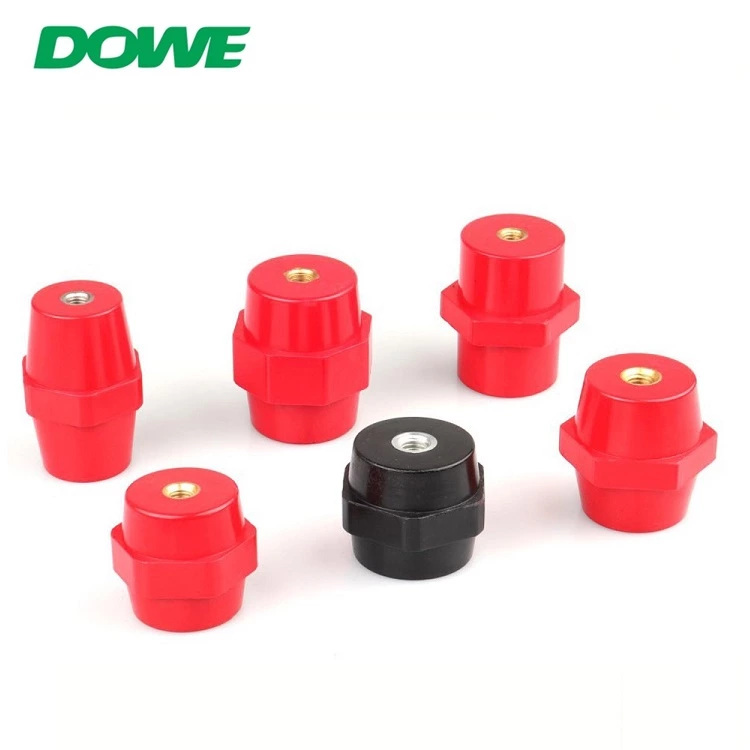 DOWE SEP Busbar Isolator SEP5050 Isolation Cylindrical Polymer Pin Fitting Busbar Electric Insulators For Cabinet