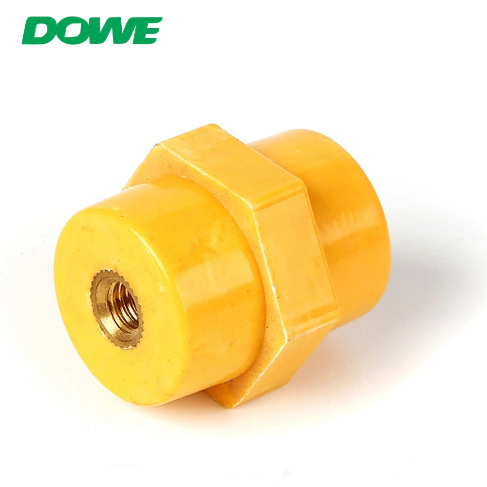 DOWE SEP2522 High Quality Power Distribution Cabinet Insulator Epoxy Resin Electrical Busbar Support Insulator