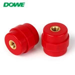 Voltage SM-30 Epoxy Resin Busbar Insulator Stand-off Electrical Equipments Busbar Insulator With Brass Inserts