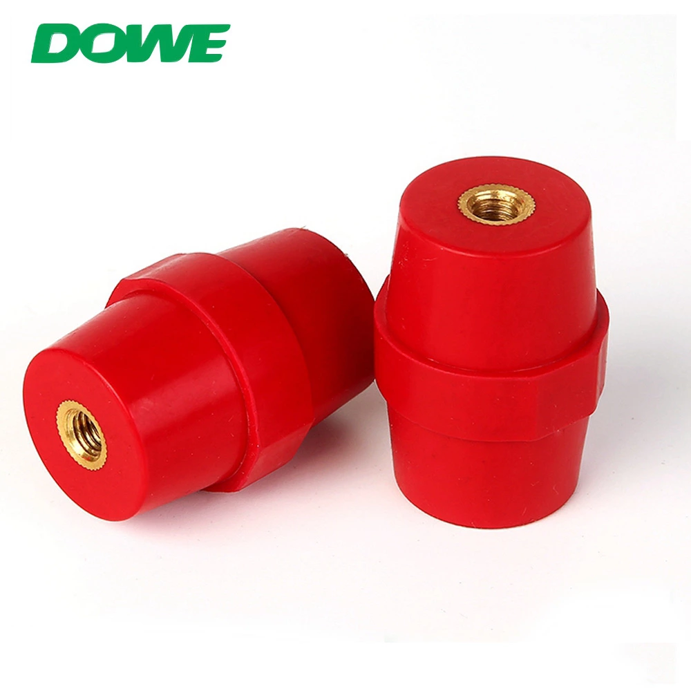 DOWE High Quality Epoxy Resin Busbar Insulator SM-51 Red Low Voltage SM Series Insulator