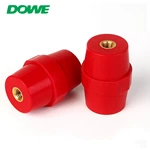 DOWE High Quality Epoxy Resin Busbar Insulator SM-51 Red Low Voltage SM Series Insulator