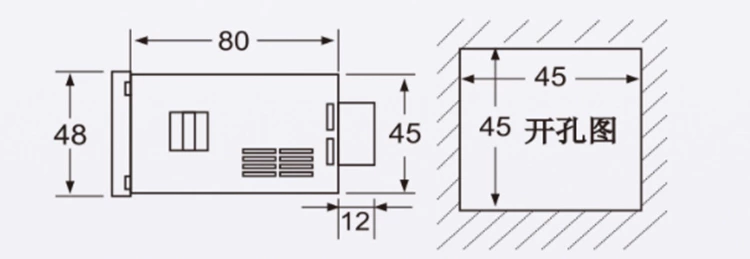 DOWE N2K(TH) Industrial Distribution Cabinet Dedicated Controller With Sensor Temperature Humidity Controller