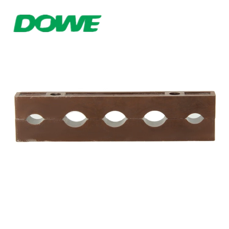 DOWE Cable Clamp Fixing Clip Insulated Fireproof Cable Support For High Voltage Electrical Equipment