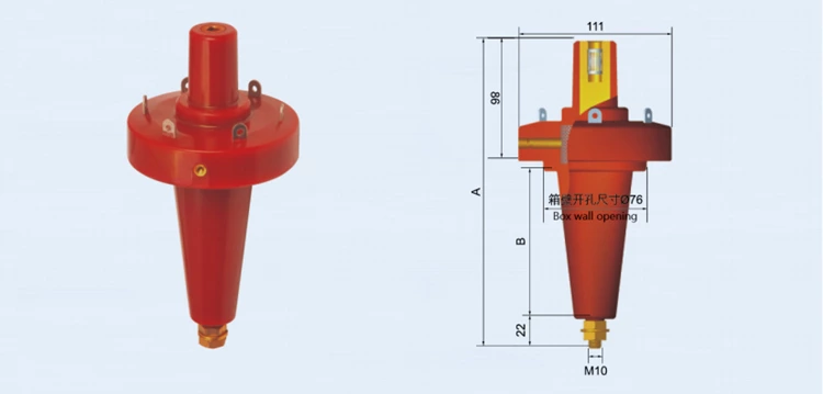 DOWE American Cable Accessories Series 24KV 250A  TGZ-24KV/250A Casing Seat