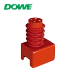 DOWE 35KV Red Epoxy Resin Indoor Installation Connected Insulator Conjoined Insulator For High Voltage Switchgear