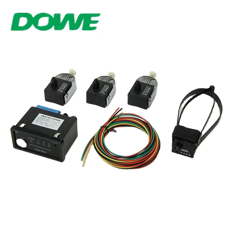 DOWE Simple Operation EKL-4 Panel Type Grounding Short Circuit Fault Line Grounding Panel Type Fault Indicator 10-35KV Device