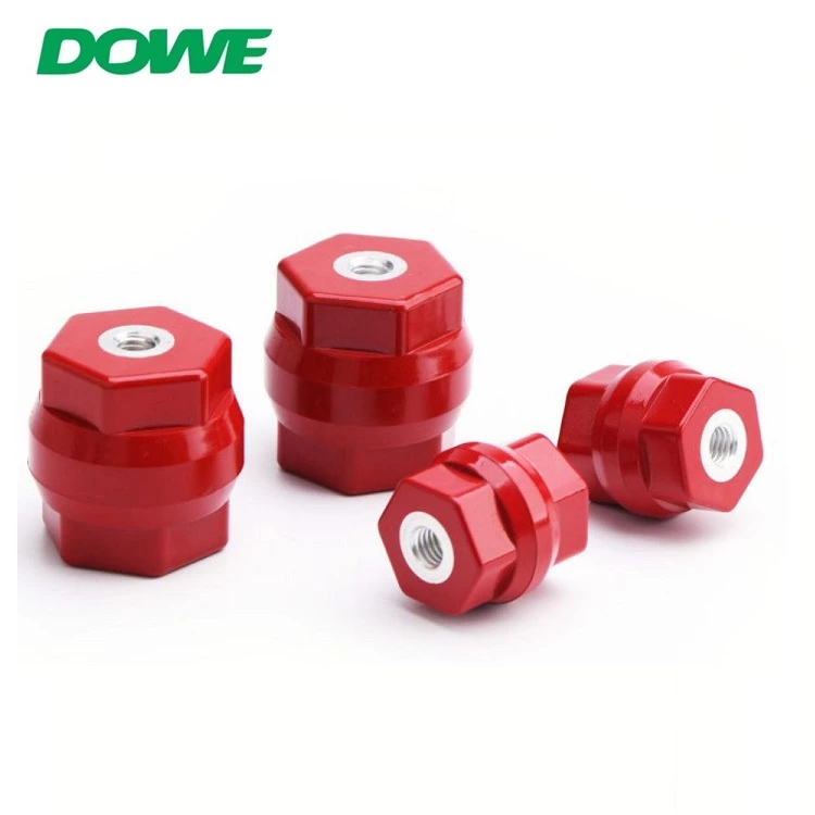 DOWE D Busbar Standoff Insulators Epoxy Resin Insulation Low Voltage Standoff Busbar Insulators For Electrical Bus Bar Insulator