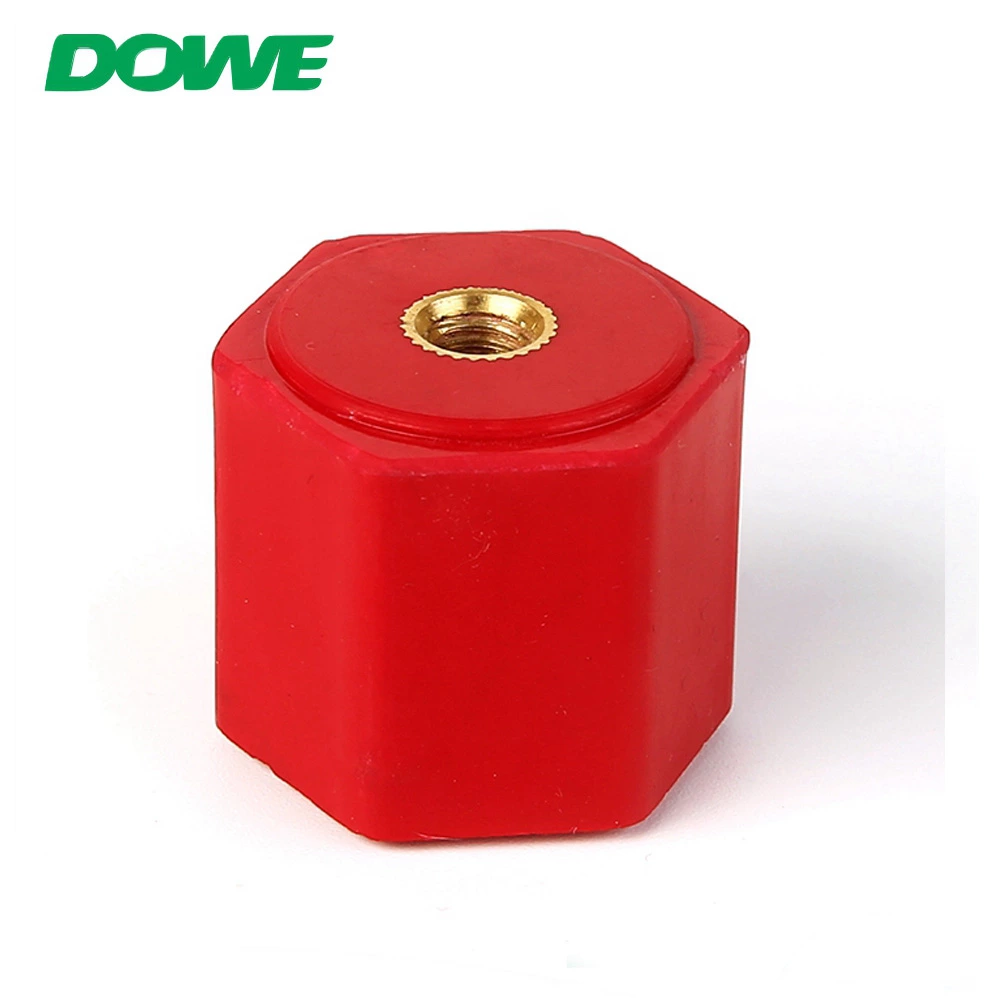 DOWE EN Busbar Insulator Epoxy Resin Insulation Standoff Busbar Insulators with Screw Busbar Insulator Supporter