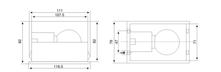 DOWE CM-1 Lighting Lamp In High Voltage Distribution Cabinet Complete Switch Lighting Lamp For Control Cabinet