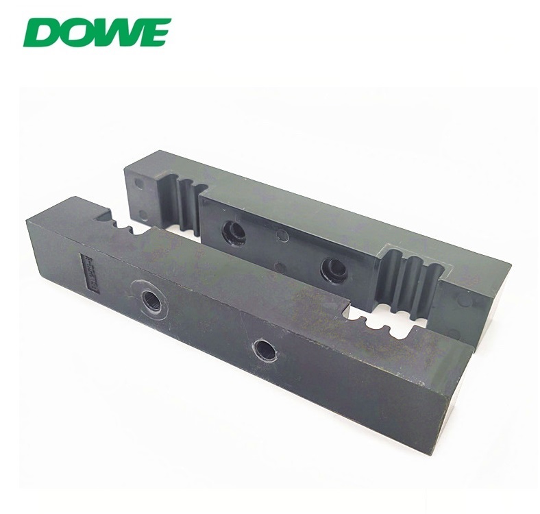 Customized Busbar Support Insulator 253mm Bus Bar Insulators Low Voltage Clamp Factory