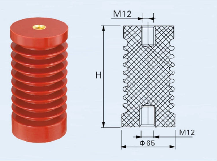 High Voltage Insulator Busbar Holder insulators Epoxy Isolator for Switchgear