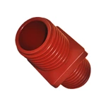 DUWAI 40.5KV High Voltage Epoxy Indoor Red Insulated Plastic Wall Bushing Through Wall Bushing For Electric Switch Gear