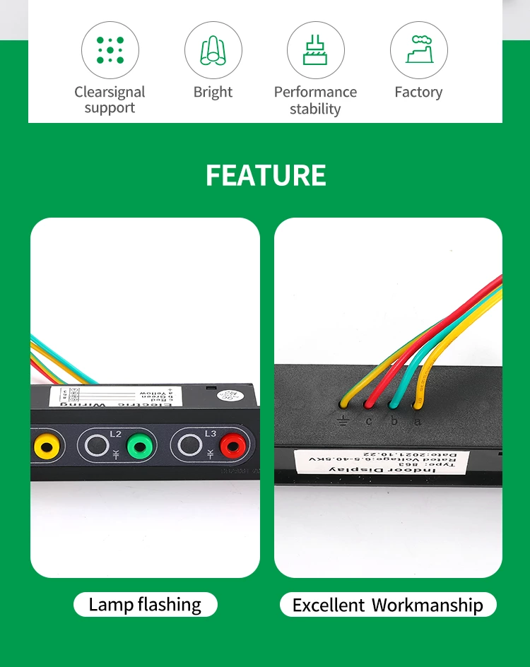 DUWAI Electric Display 863 Indoor High Voltage Devide Live Display