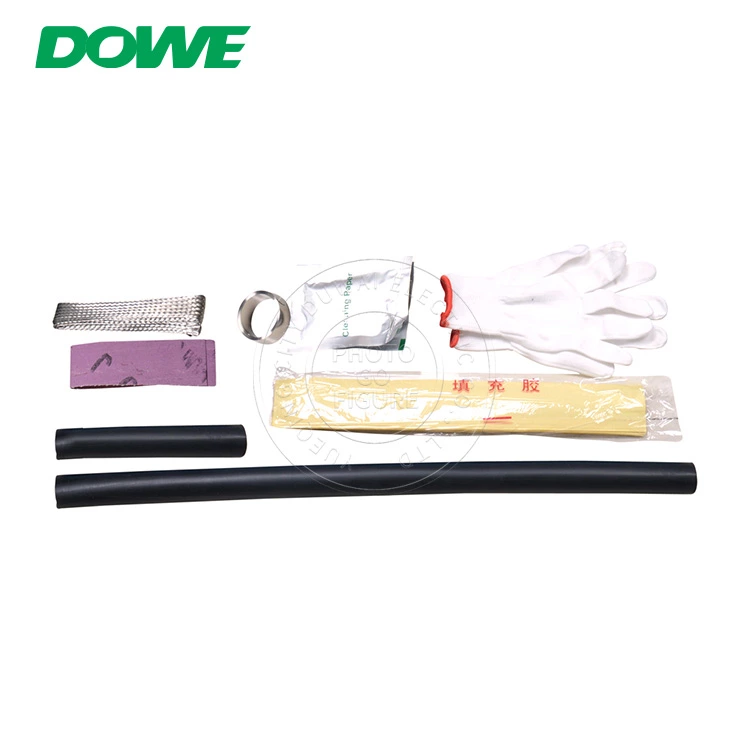 DUWAI SY-1/1 1KV indoor Heat Shrinkable Silicone Rubber Tube Cable Termination Kit Customized Heat Shrink Tubing indoor