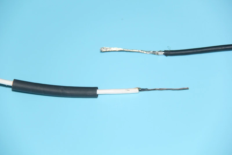 Correct use of heat shrink tubing for connecting wires