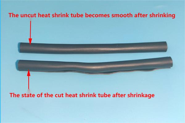 ¿Se pueden utilizar tubos termorretráctiles después de cortarlos?