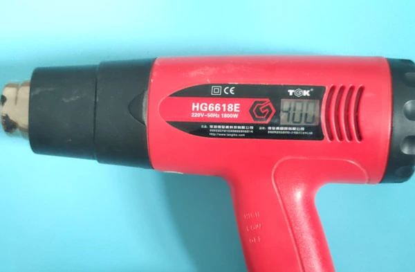 Can a general hair dryer blow heat shrink tubing?