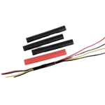 DUWAI HS4X 4:1 Heat-Shrink Tubing for Cable Protection Environmental Double-Wall Design with Hot Melt Adhesive Lining for Comprehensive Defense, 4:1 Shrink Ratio - Reliable Solution for Enhanced Cable Safety