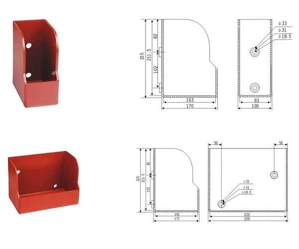 Duwai Upper And Lower Insulating Hoods For Jv1-10 And Jv2-10