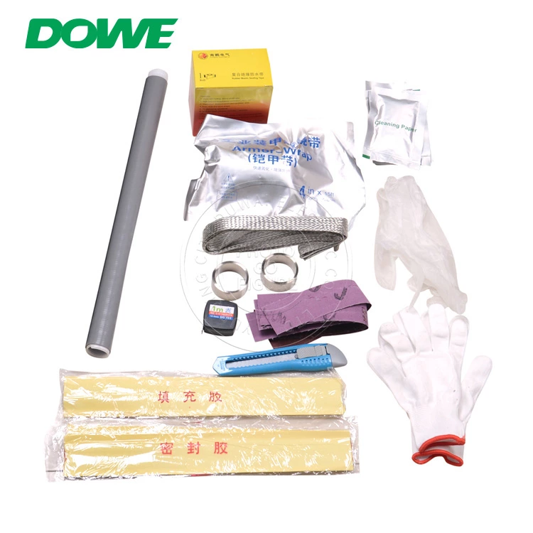 DUWAI One Core Silicone Rubber Insulated Cold Shrink Cable Bushing Kit Intermediate Connection ZLS-1/1