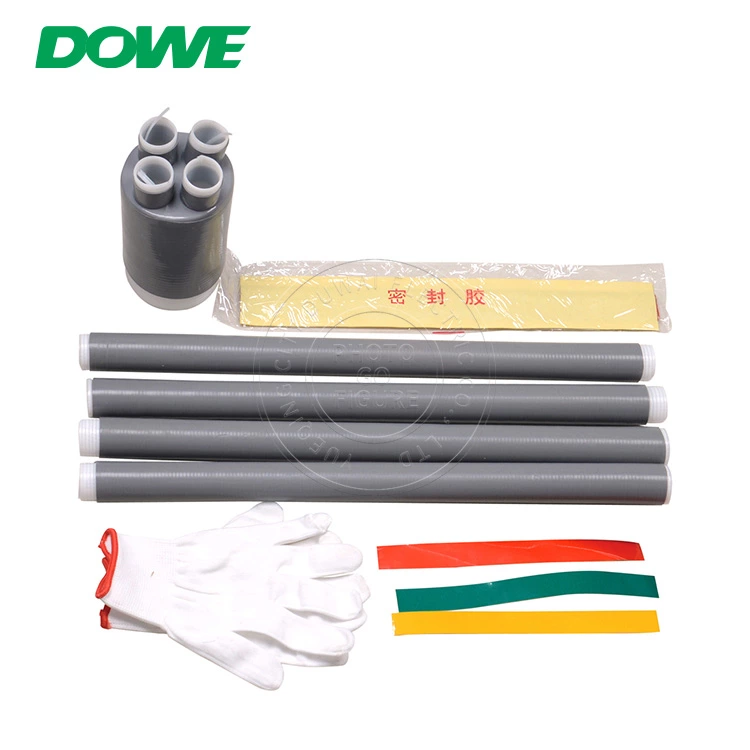 DUWAI Four Core Silicone Rubber Cold Shrink Tube for Cable Termination LS-1/4