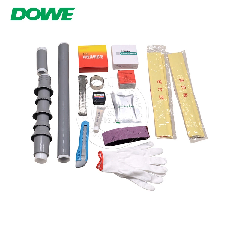 DUWAI One Core 20kV Cold Shrink Outdoor Termination Kit for XLPE Cable Connections WLS-20/1