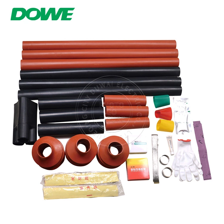 DUWAI High Voltage 35kV Three-Core Indoor Heat Shrink Termination Secure and Reliable Cable Connections NSY-35/3