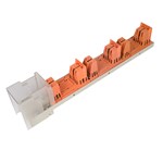 Base de fusible réseau DOWE BTR-2 série 250a / 400a / 630a 3p Rail de fusible vertical basse tension et base de fusible pour jeu de barres