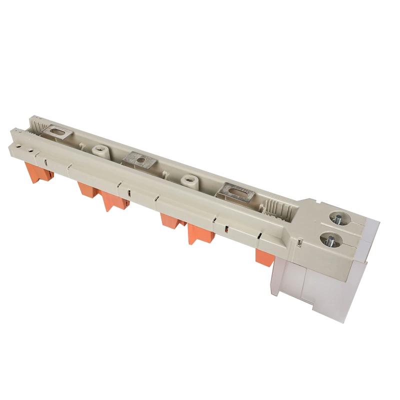 DOWE BTR-2 Series 250a / 400a / 630a 3p Netral Fuse Base Low Voltage Vertical Fuse Rail And Fuse Base For Busbar