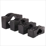 DUWAI three-core SY series switch cabinet wiring plastic cable clamp: PA nylon conduit bracket