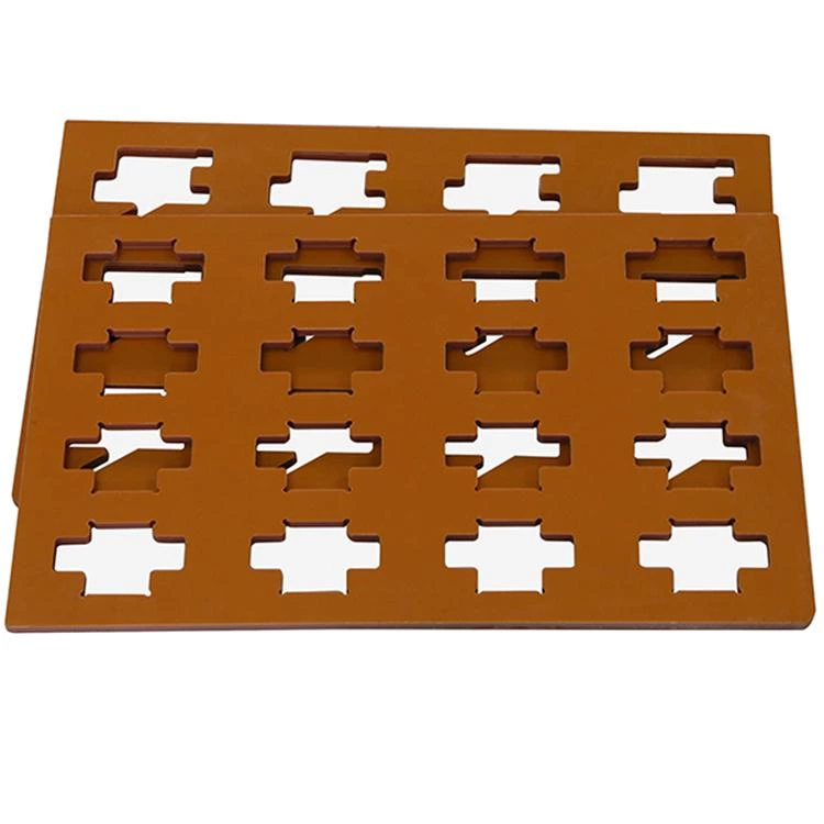 Dowe Machined Electrical Parts from Orange Bakelite Board