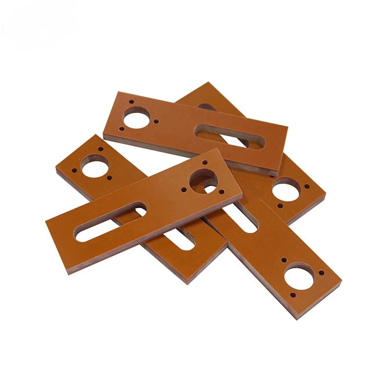 Dowe Custom Insulation Parts from Orange Bakelite Board