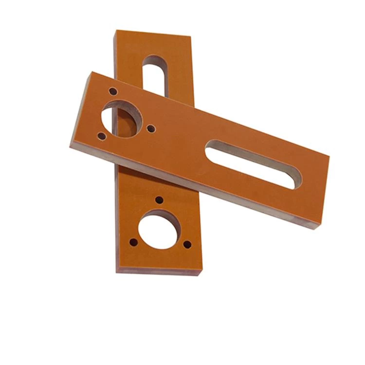 Dowe Custom Insulation Parts from Orange Bakelite Board